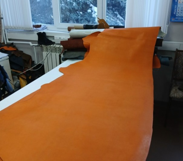 Краст X1  (Оранжевый) 1.2-1.6 мм, без финиша, средний размер 180-200 дм²