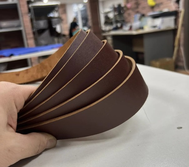 Ременные заготовки (Коричневые) , с финишем